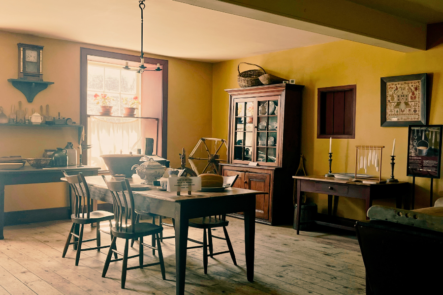 Kitchen display at the Perth Museum